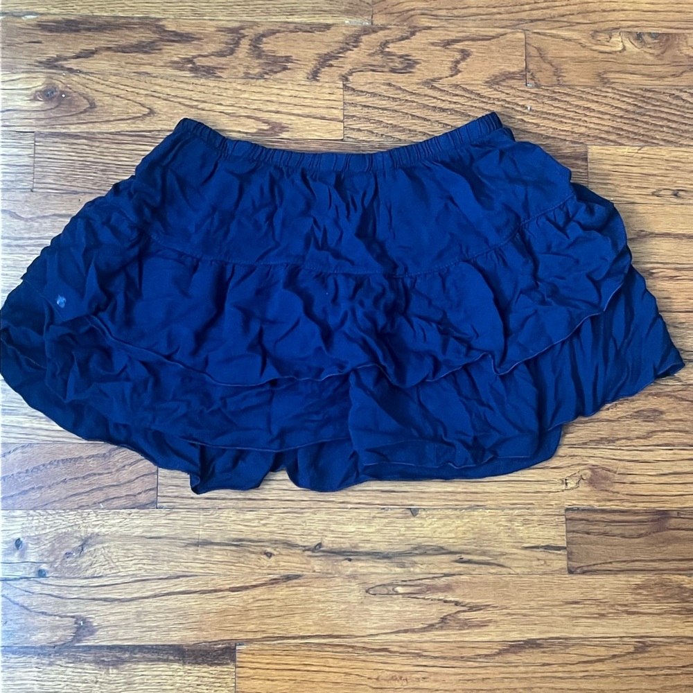 Brandy Melville Navy Mini Skirt